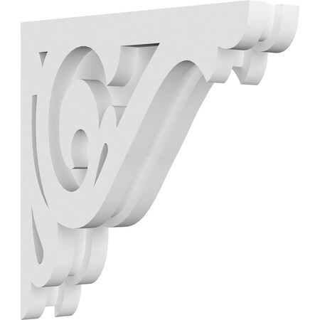 Ekena Millwork Bordeaux Architectural Grade PVC Corbel, 1 7/8"W X 8"D X 8"H CORP01X08X08BO